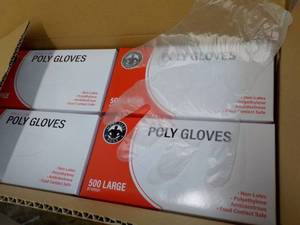 10000 Size Large Polyethylene Gloves