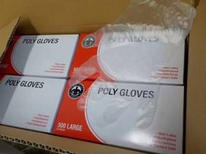 10000 Size Large Polyethylene Gloves
