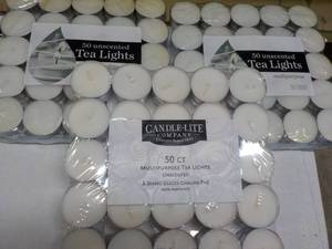 4 x 50 ct Multipurpose Tea Lights Unscented