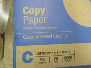 Copy Paper, 5000 sheets...