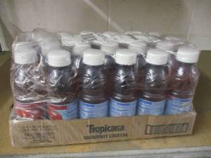 Tropicana Cranberry Juice 24 bottles