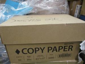 Copy Paper, 5000 sheets...