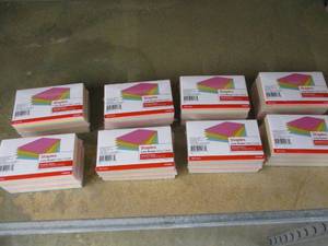 Staples Line-ruled Index Cards- 2400 cards