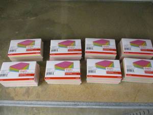 Staples Line-ruled Index Cards- 2400 cards