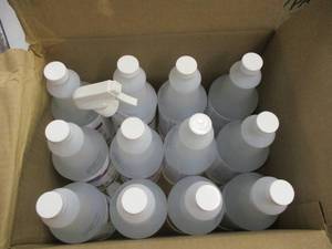 32 oz Disinfectant Spray Bottles, 12 total