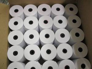 Receipt Paper Rolls - 50 total...
