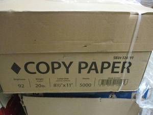 Copy Paper, 5000 sheets...
