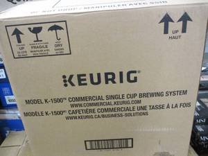 New Commercial Kureg Coffee Maker...