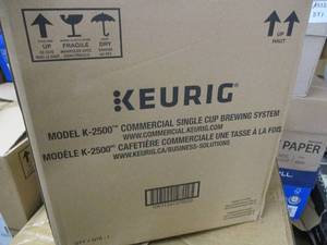 New Commercial Kureg Coffee Maker...