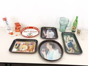 Large Lot of Vintage Soda, Coca-Cola, etc. Advertising, Collectibles, etc.