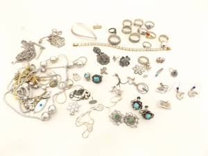 233.5 Grams of SCRAP .925 Sterling Silver Jewelry