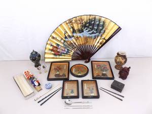 Large Lot of Asian Decor