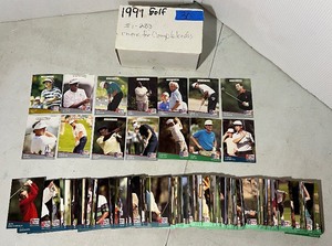 lot 30 image: 1991 Pro Set PGA Tour Golf Cards #1-283