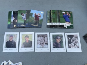 lot 26 image: Upper Deck Golf Sports Cards Complete set of Tiger Woods