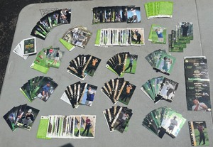 lot 48 image: Upper Deck Golf Cards Chip Shots, Major Champions wTiger Woods, Jack Nicklaus, UD Rookie Tour, New World Order, Leader Board
