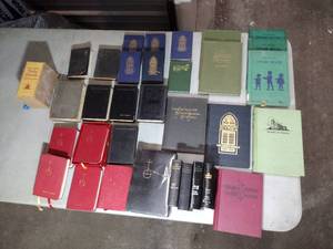 lot 99 image: AntiqueVintage Hymnals Songbooks Saint Andrew Daily Missal four volume edition