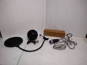 lot 109 image: Blue microphone Large Diaphragm Condenser Microphone Vintage Astatic handheld microphone 333