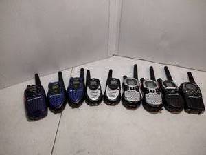 lot 110 image: (9) TWO-WAY RADIOS Motorola, Audiovox, Midland