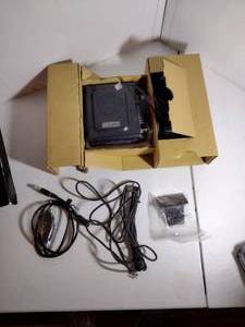 lot 124 image: YAESU 400XDR Dual Band Transceiver, three digital modes plus an analog mode. Microphone MH-48 for Yaesu