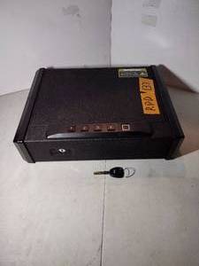 lot 137 image: RPNB Gun Safe with key