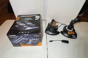 lot 122 image: Thrustmaster T.Flight Hotas One Joystick & TFRP rudder pedals, officially-licensed for Xbox OneWindows