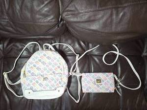 lot 202 image: Juicy Backpack and wrist wallet