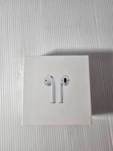 lot 208 image: NEW Apple Airpods with charging case MMEF2AMA in box