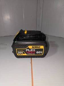 lot 212 image: DeWalt 20V 6.0ah Flex Volt Lithium Ion 60V Max Battery