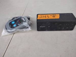 lot 243 image: Sony personal audio system SRS-X3 Performax Can OBDII Diagnostic Scan Tool