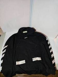 lot 248 image: Main Label Off-white  Virgil Abloh 2013 black sweatshirt
