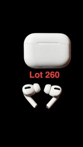 lot 260 image: AirPods - powers up