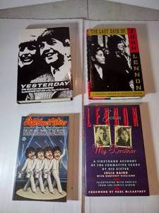 lot 94A image: (4) Collectible Vintage John Lennon and the Beatles books