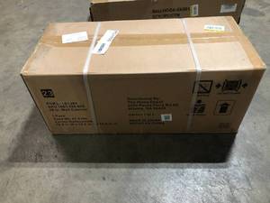 Husky Ready-to-Assemble 24-Gauge Steel Wall Mounted Garage Cabinet in Black (28 in. W x 29.7 in. H x 12 in. D) Customer Returns See Pictures