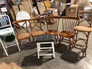 Lot of Assorted Chairs Various Models and Conditions Customer Returns See Pictures