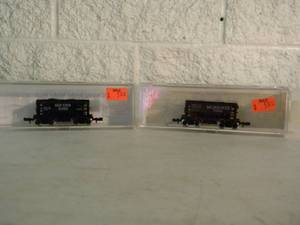 lot 21 image: ATLAS N Scale 70-TON ORE CAR SOO LINE #3223 & 70-TON ORE CAR MILWAUKEE RD. #3206 - IN CASE - NICE - GREAT SET - SEE PICTURES