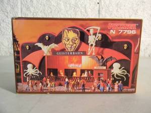 lot 30 image: VOLLMER N Scale MODEL #7796 GHOST TRAIN RIDE KIT RARE  - IN BOX - NICE - FANTASTIC PIECE - SEE PICTURES