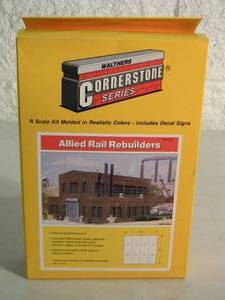 lot 42 image: WALTHERS CORNERSTONE SERIES N SCALE #933-3211 ALLIED RAIL REBUILDERS - IN BOX - NICE - GREAT PIECE - SEE PICTURES