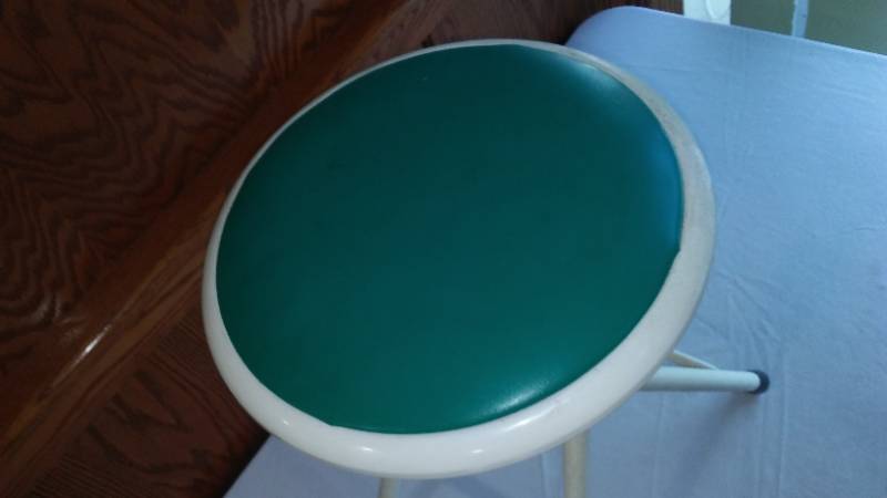 Fold Up Stool, End Table Or Plant Stand.