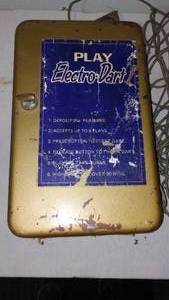 Electro Dart Game Coin Box.