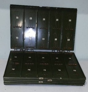 McCaskey Old Store Receipt Filing Box, Circa Early 1900.