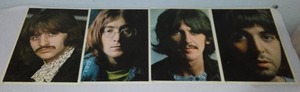 Beatles Promo Pics From The White Album (4) Near Mint.