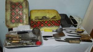 Antique And Vintage Kitchen Items.