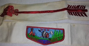 Boy Scouts Order Of The Red Arrow And Northern Lights Council Patch.