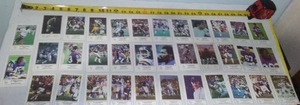 Minnesota Vikings Collector Cards. 1984 Sponsored By Pillsbury, Green Giant, Burger King  And MN Crime Prevention.