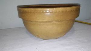Antique Stoneware Bowl.