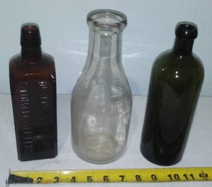 Antique, Vintage Bottles.