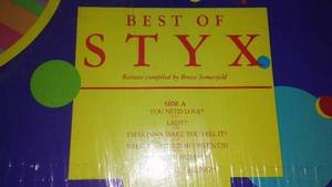 Styx Best Of, Grand Illusion.12 Inch Vinyl Record Album. QTY. 2