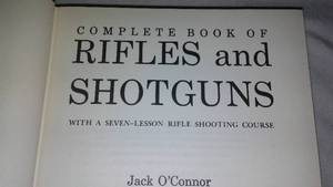 Rifles And Shotguns,