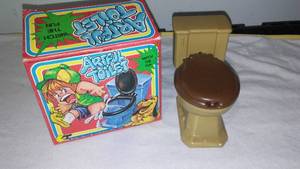 Artful Toilet Gag Gift,