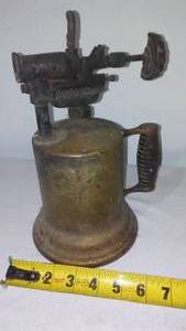 Vintage Brass Blow Torch.